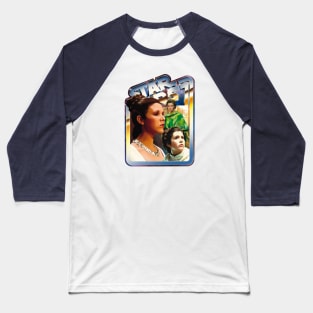 The Princess (nebula background, chrome border) Baseball T-Shirt